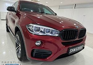 BMW X6 XDrive35i LED Sunroof NAV HUD 2016 Red